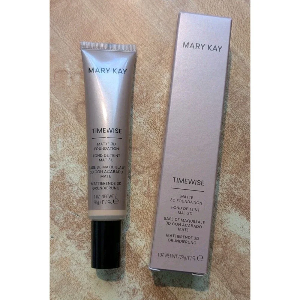 Mary Kay Timewise Matte Effect 3D Foundation LIGHT 3 Combination To Oily 210735